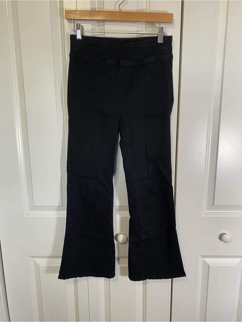 Frame Denim Black Boot Cut Pants